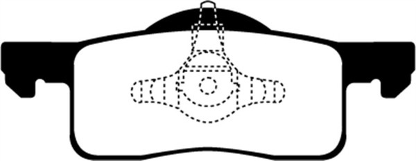 EBC 02-06 Ford Expedition 4.6 2WD Ultimax2 Rear Brake Pads - UD935