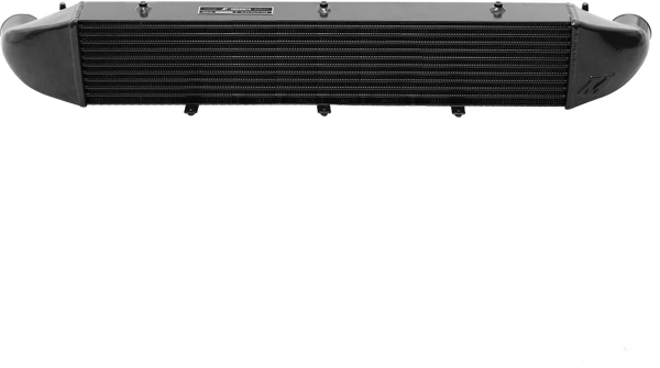 Mishimoto 2014-2016 Ford Fiesta ST 1.6L Front Mount Intercooler (Black) Kit w/ Pipes (Silver) - MMINT-FIST-14KPBK