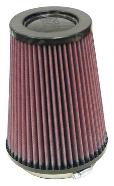 K&N Round Tapered Universal Air Filter 4 inch Flange 5 3/8 inch Base 4 inch Top 7 inch Height - RP-4970