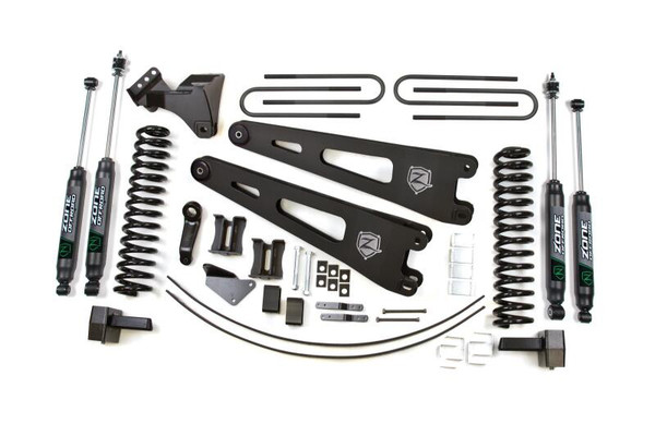 Zone Offroad 05-07 Ford SuperDuty 6in Gas - ZONF39N