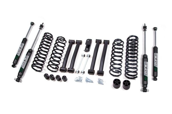 Zone Offroad 93-98 Jeep ZJ 4in Suspension System - ZONJ16N