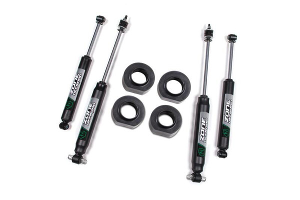 Zone Offroad 93-98 Jeep ZJ 2in Spacer Kit - ZONJ19N