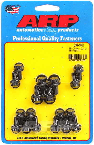 ARP SB Chevy 12pt Oil Pan Bolt Kit - 234-1801