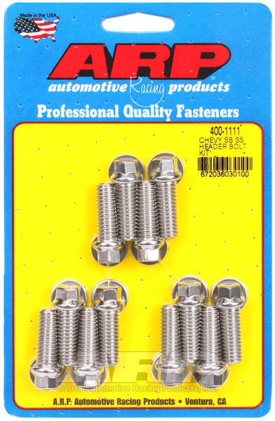 ARP SB Chevy SS Hex Header Bolt Kit - 400-1111