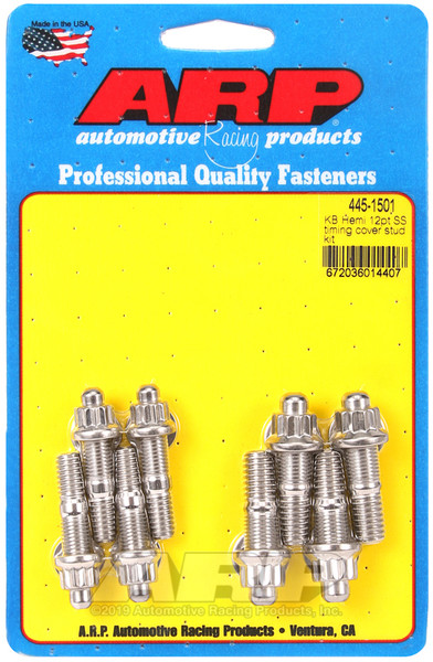 ARP KB Hemi SS 12pt Timing Cover Stud Kit - 445-1501