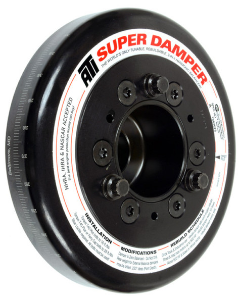 ATI Damper - 7.074in - Alum - 7 Grv - Toyota 1Gr-Fe - 10 Percent UD Pulley - 1Pc - ATI918466