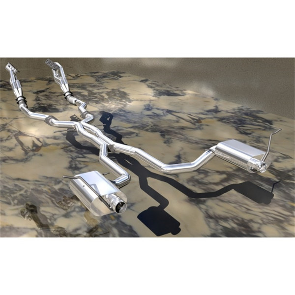 Kooks 2018+ Jeep Grand Cherokee TrackHawk 6.2L 3in Cat Back SS Exhaust - 34104200