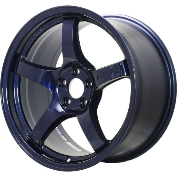 Gram Lights 57CR 18x10.5 +22 5-114.3 Eternal Blue Pearl Wheel - WGCRAC22EEBP