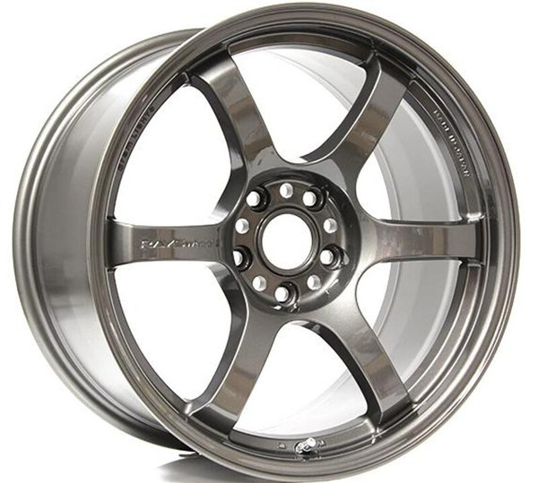 Gram Lights 57DR 18x8.5 +37 5-108 HS Gunmetallic Wheel (Min Order Qty 20) - WGIV37RHGP