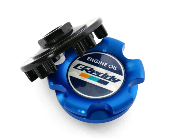 Greddy Type-B Oil Filler Cap Subaru M42-P4.5  - Blue - 13901506