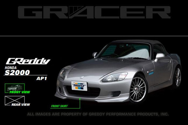 GReddy 00-03 Honda S2000 Urethane Front Lip Spoiler ** Must ask/call to order** - 17050081