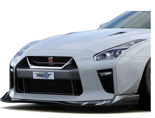 GReddy GRacer Front Lip Spolier - 2017+ Nissan GTR R35 - 17520253