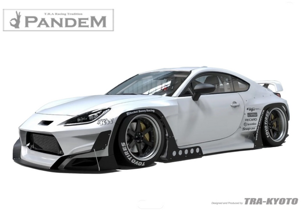 GReddy Pandem 2022+ Toyota GR86 (ZN8) Rocket Bunny Side Skirts - 66910873