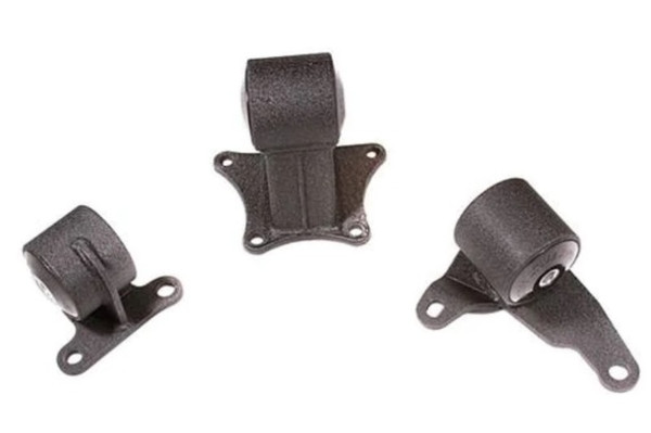 Innovative 90-93 Accord H/F Series Black Steel Mounts 75A Bushings - 29351-75A