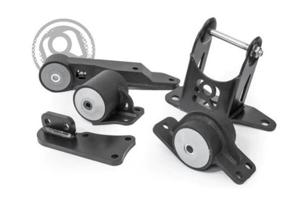 Innovative 00-07 Honda Insight K-Series Black Steel Mounts 75A Bushings (K20 Engine and Trans) - 90751-75A