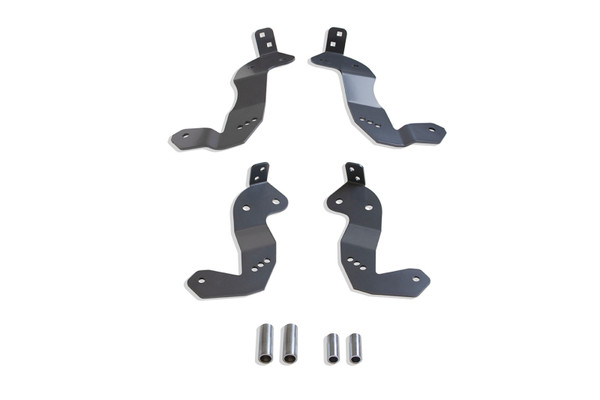 MaxTrac 2018+ Jeep Wrangler JL 2WD/4WD Geometry Correction Brackets - 9499CCB