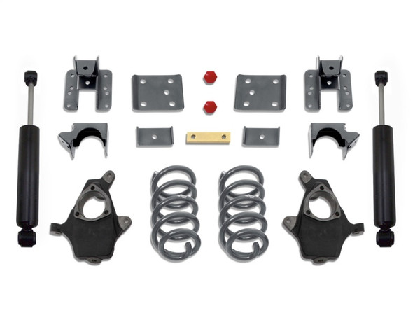 MaxTrac 07-13 GM C/K1500 2WD/4WD Single Cab 4in/6in Lowering Spindle Kit - K331346-6