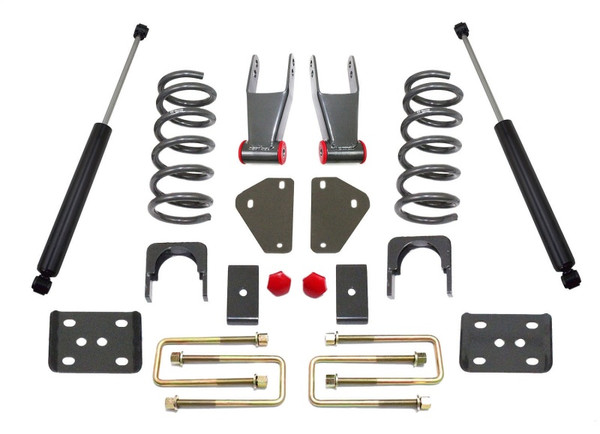 MaxTrac 02-08 Dodge RAM 1500 2WD V6 2in/5in Lowering Coil Kit - K332124-6