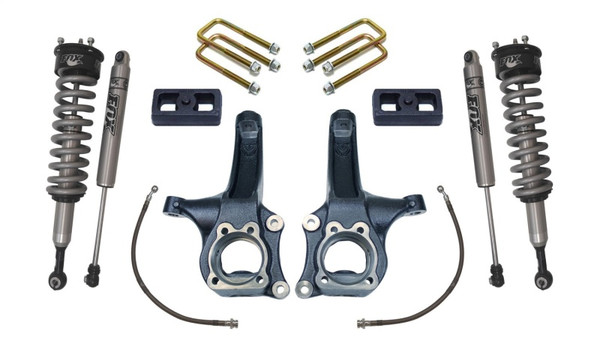 MaxTrac 15-18 Chevrolet Colorado 2WD 6.5in/3in MaxPro Elite Spindle Lift Kit w/FOX Shocks - K880463F