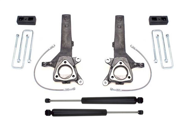 MaxTrac 04-18 Nissan Titan 2WD 4in/2in MaxPro Spindle Lift Kit w/MaxTrac Shocks - K885342