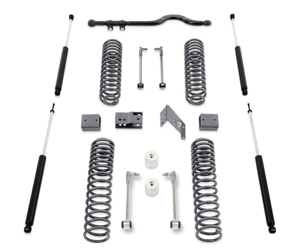 MaxTrac 07-18 Jeep Wrangler JK 4.5in/4.5in MaxPro Coil Lift Kit w/Track Bar & MaxTrac Shocks - K889745S