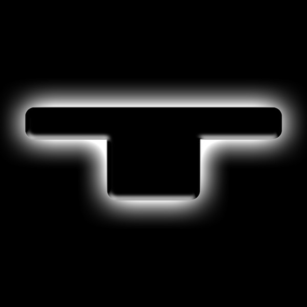 ORACLE Lighting Universal Illuminated LED Letter Badges - Matte Black Surface Finish - T - 3141-T-001