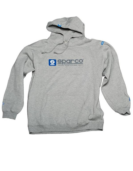 Sparco Swtshrt Hooded Www Grey Sml - SP03100GR1S