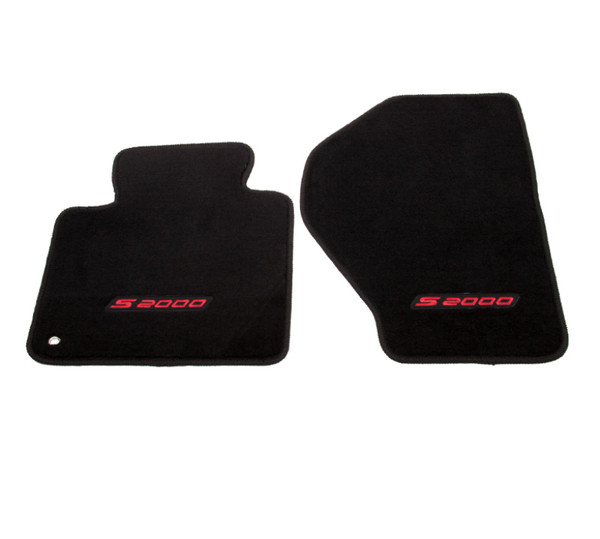 NRG Floor Mats - Honda S2000 (S2000 Logo) - 2pc. - FMR-100