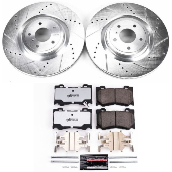 Power Stop 09-13 Infiniti FX50 Front Z26 Street Warrior Brake Kit - K2915-26