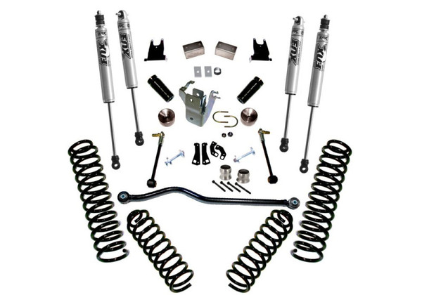 Superlift 07-18 Jeep Wrangler JK Unlimited 4in Lift Kit w/ Fox Shocks - K928F