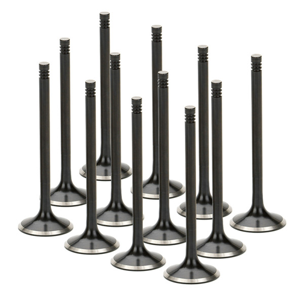 Supertech Audi/VW 1.8T 5V Black Nitride Exhaust Valve - Set of 12 - AEVN-1103-12