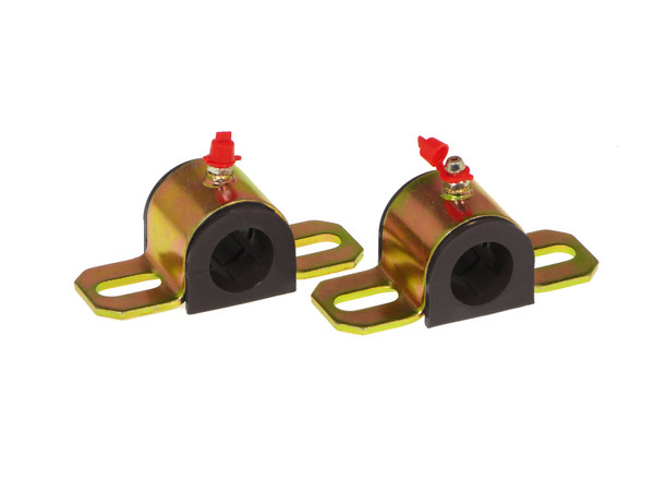 Prothane Universal Greasable Sway Bar Bushings - 7/8in - Type A Bracket - Black - 19-1156-BL
