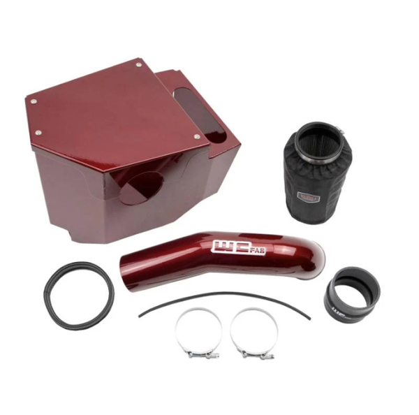Wehrli 20-22 Chevrolet 6.6L L5P Duramax 4in Intake Kit - Red - WCF100702-RED