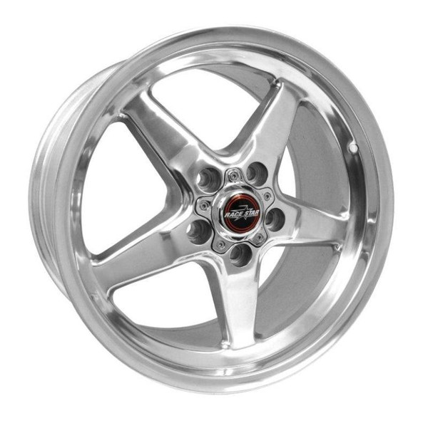 Race Star 92 Drag Star 17x9.50 5x4.50bc 6.88bs Direct Drill Polished Wheel - 92-795153DP