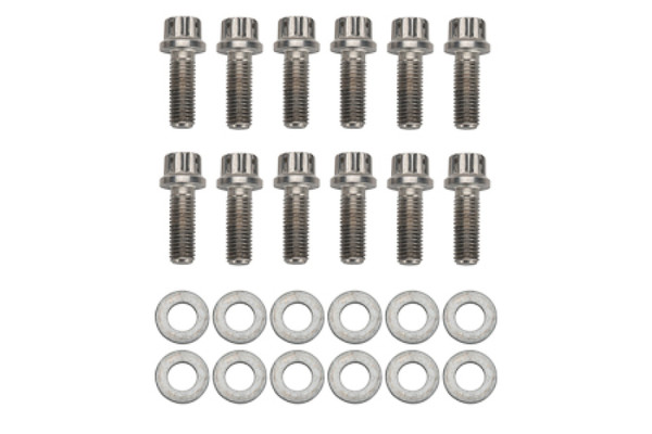 Wilwood Bolt Kit - Hat/Rotor 1/4-28x.75 12 Pt Stainless - 230-8217