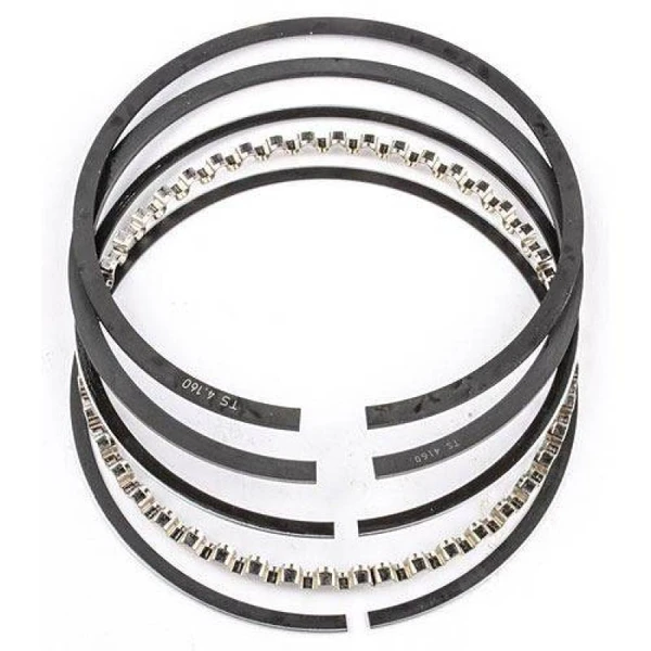 Mahle Rings 4.560in Bore Dia 3/16in Edge Width CP20 Std Tension Oil Ring Assembly Chrome Ring Set - 3030361