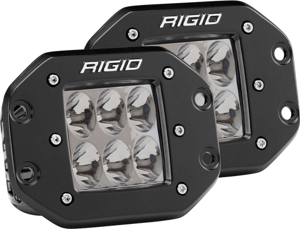 Rigid Industries D2 - Flush Mount - Driving Pair - 512313