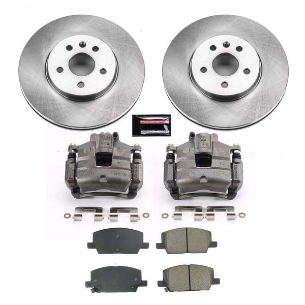 Power Stop 19-20 Chevrolet Trax Front Autospecialty Kit w/Calipers - KCOE8316