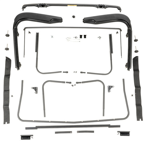 Rugged Ridge 97-06 Jeep Wrangler TJ Factory Soft Top Hardware - 13510.03