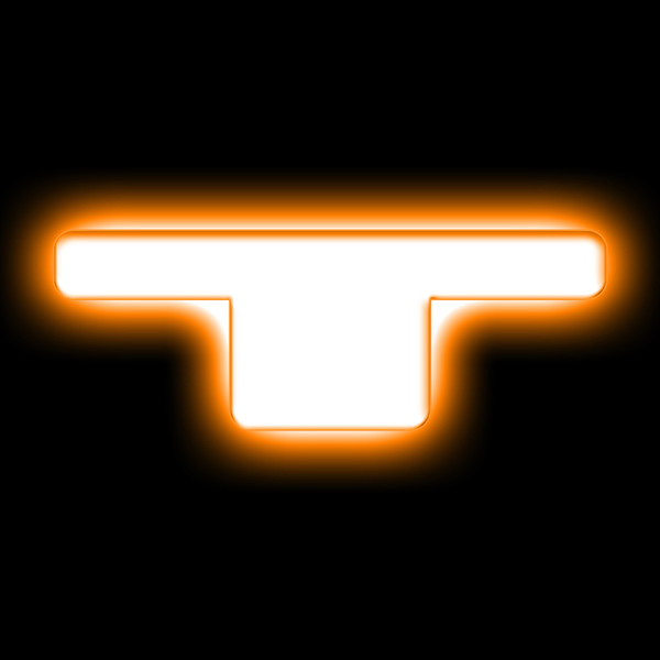 ORACLE Lighting Universal Illuminated LED Letter Badges - Matte White Surface Finish - T - 3140-T-005