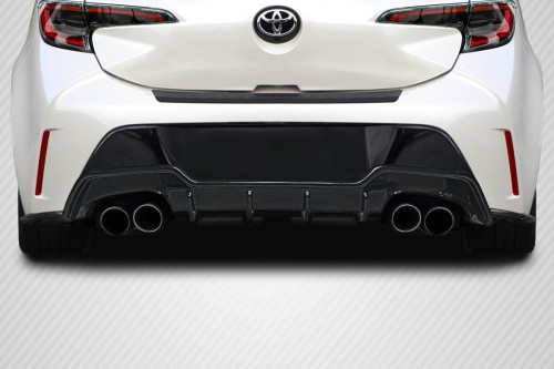 Carbon Creations 2019-2022 Toyota Corolla Hatchback A Spec Rear Diffuser - 3 Piece