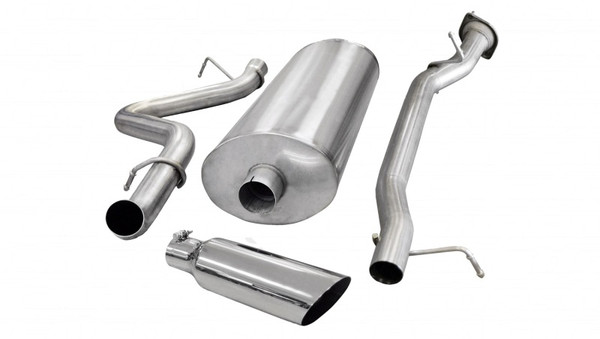 Corsa/dB 07-10 Chevrolet Silverado Ext. Cab/Long Bed 2500 6.0L V8 Polished Sport Cat-Back Exhaust - 24896
