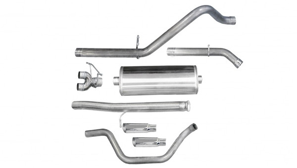 Corsa/dB 10-13 Chevrolet Silverado Ext. Cab/Std. Bed 1500 4.8L V8 Polished Sport Cat-Back Exhaust - 24907