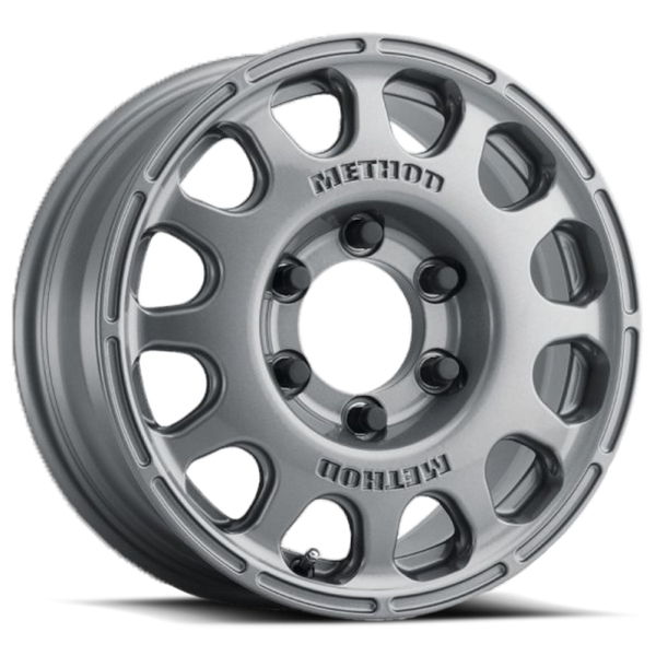 Method MR107 16x7 +45mm Offset 5x120 72.6mm CB Gloss Titanium Wheel - MR10767052845