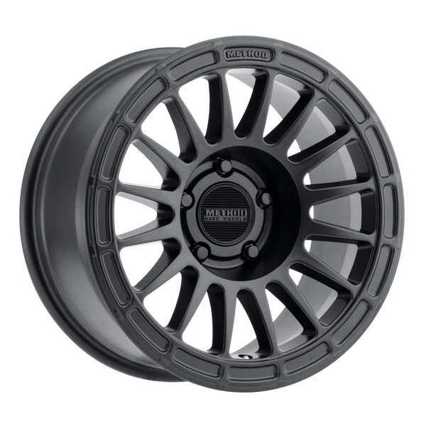 Method MR314 17x8.5 0mm Offset 5x5 71.5mm CB Matte Black Wheel - MR31478550500