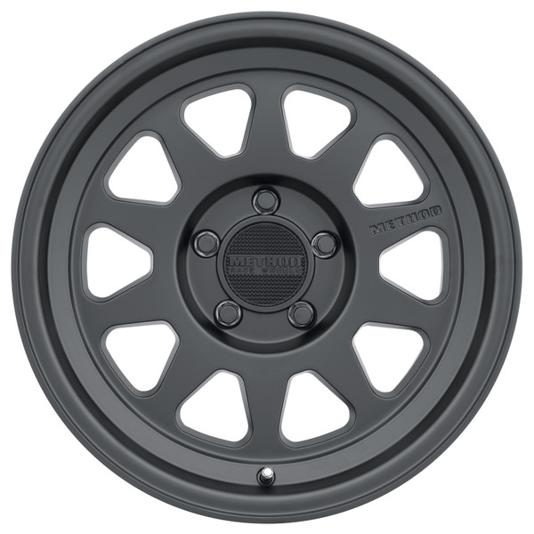 Method MR316 17x8.5 0mm Offset 5x5 71.5mm CB Matte Black Wheel - MR31678550500