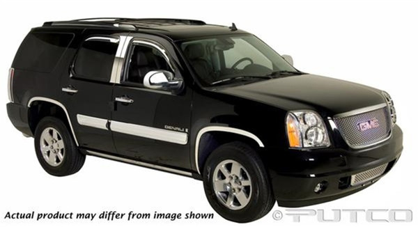 Putco 07-14 GMC Yukon w/o Side Molding DH/FTC/HL/MC/RH//TL/WH Chrome Trim Accessory Kits - 405625