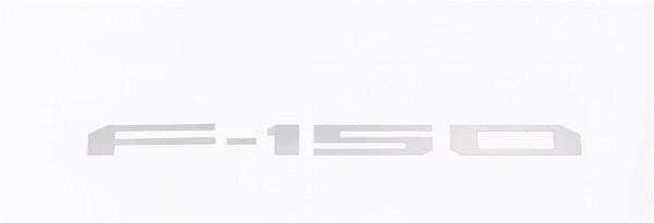 Putco 18-20 Ford F-150 (Cut Letters/Stainless Steel) Tailgate - 55556FD