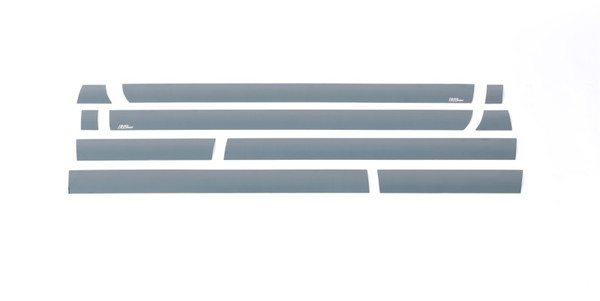 Putco 14-18 GMC Sierra LD Standard Cab - 8ft Bed (10pcs) Black Platinum Rocker Panels - 9751238BP