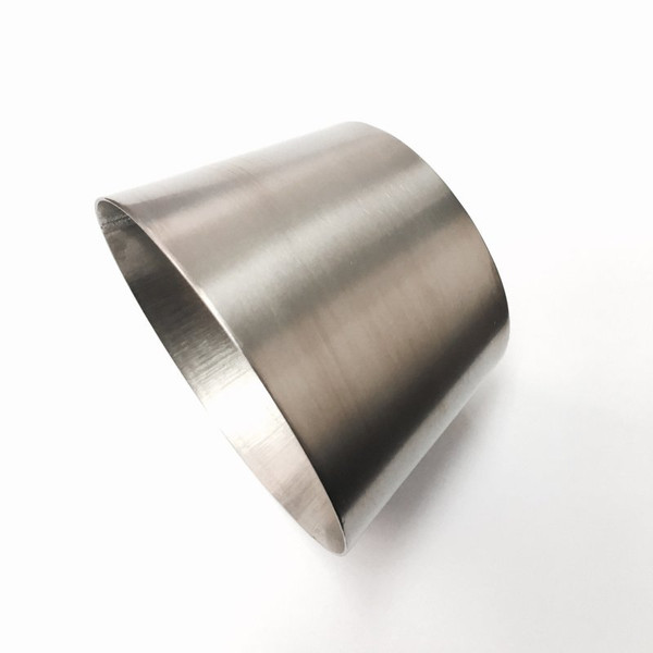Ticon Industries 2-3/8in OAL 3.0in to 4.0in Titanium Transition Reducer Cone - 107-10276-0000